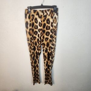 Lux LA Leopard Print Women's Pull On Pants XL (5796)